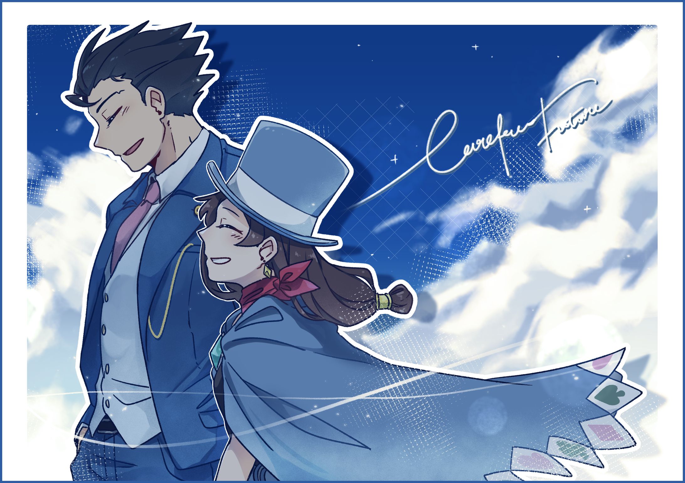 [FanArt] Illustrations Ace Attorney-1