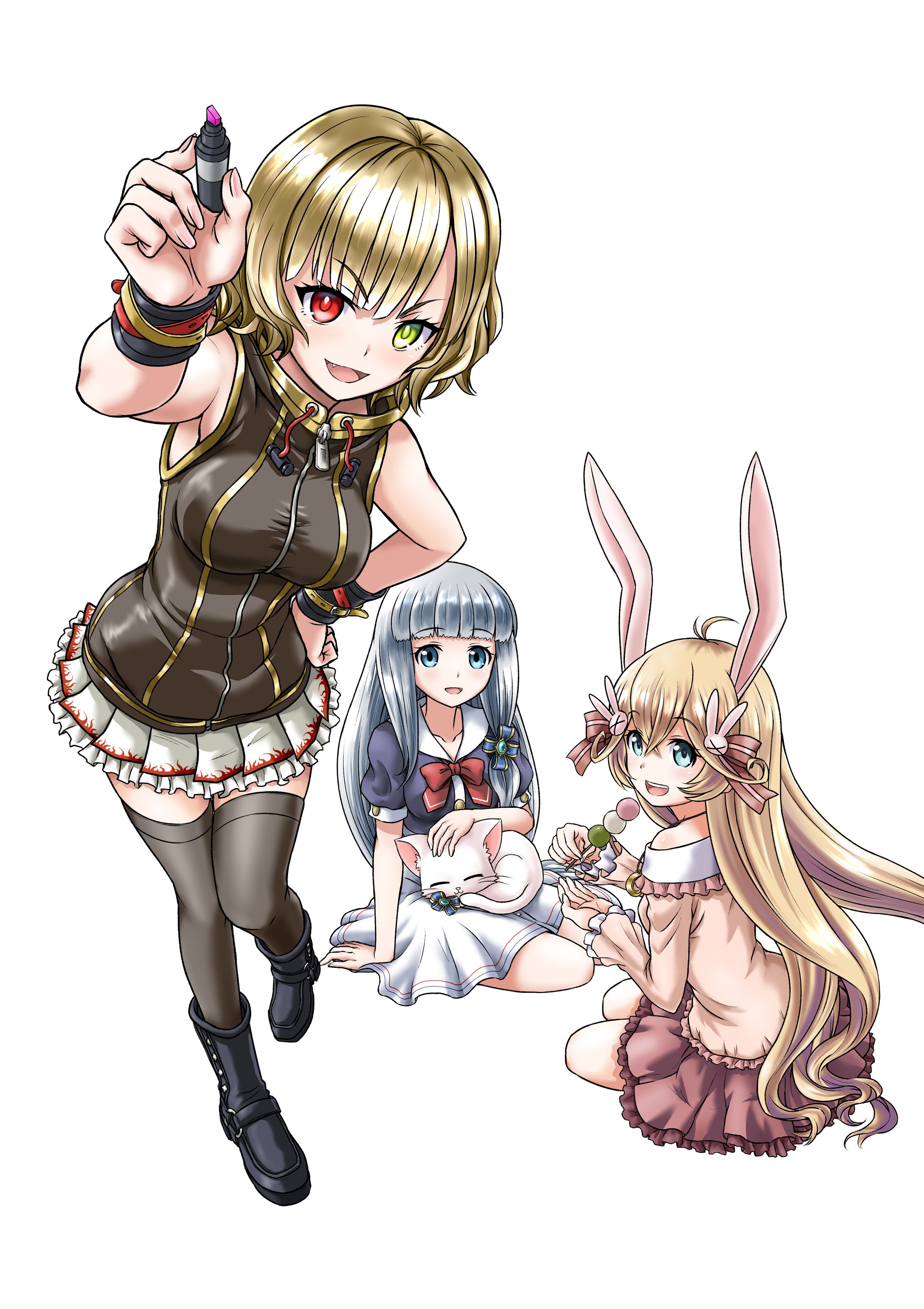 白猫プロジェクト・ひこうじま公園カバーイラスト-1