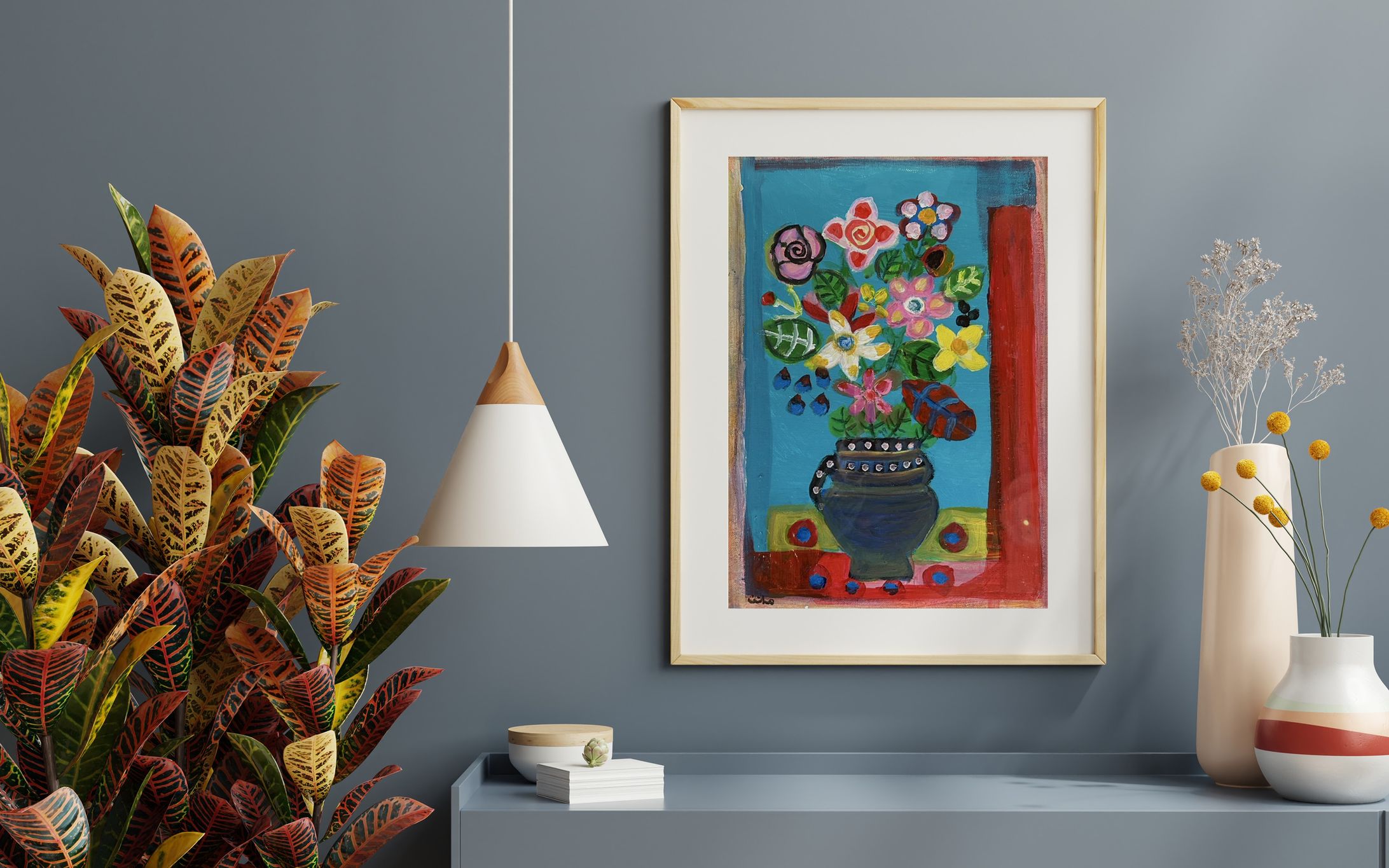 壁掛け絵画モックアップ-1