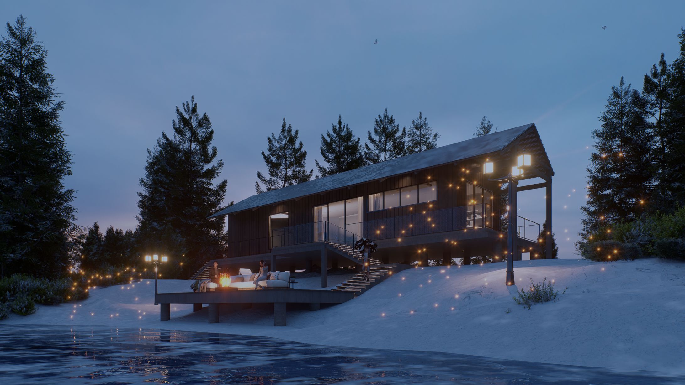 Wooden House for competition-1