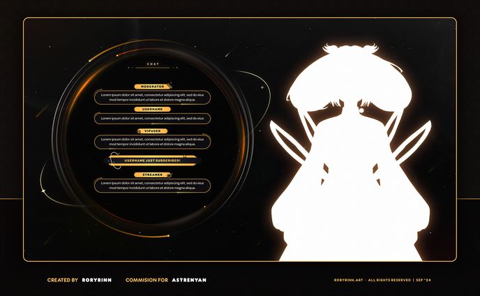 Astrenyan | Overlay and chat widget