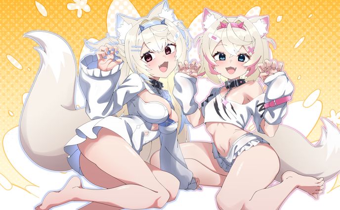 【FA】フワモコ全身絵