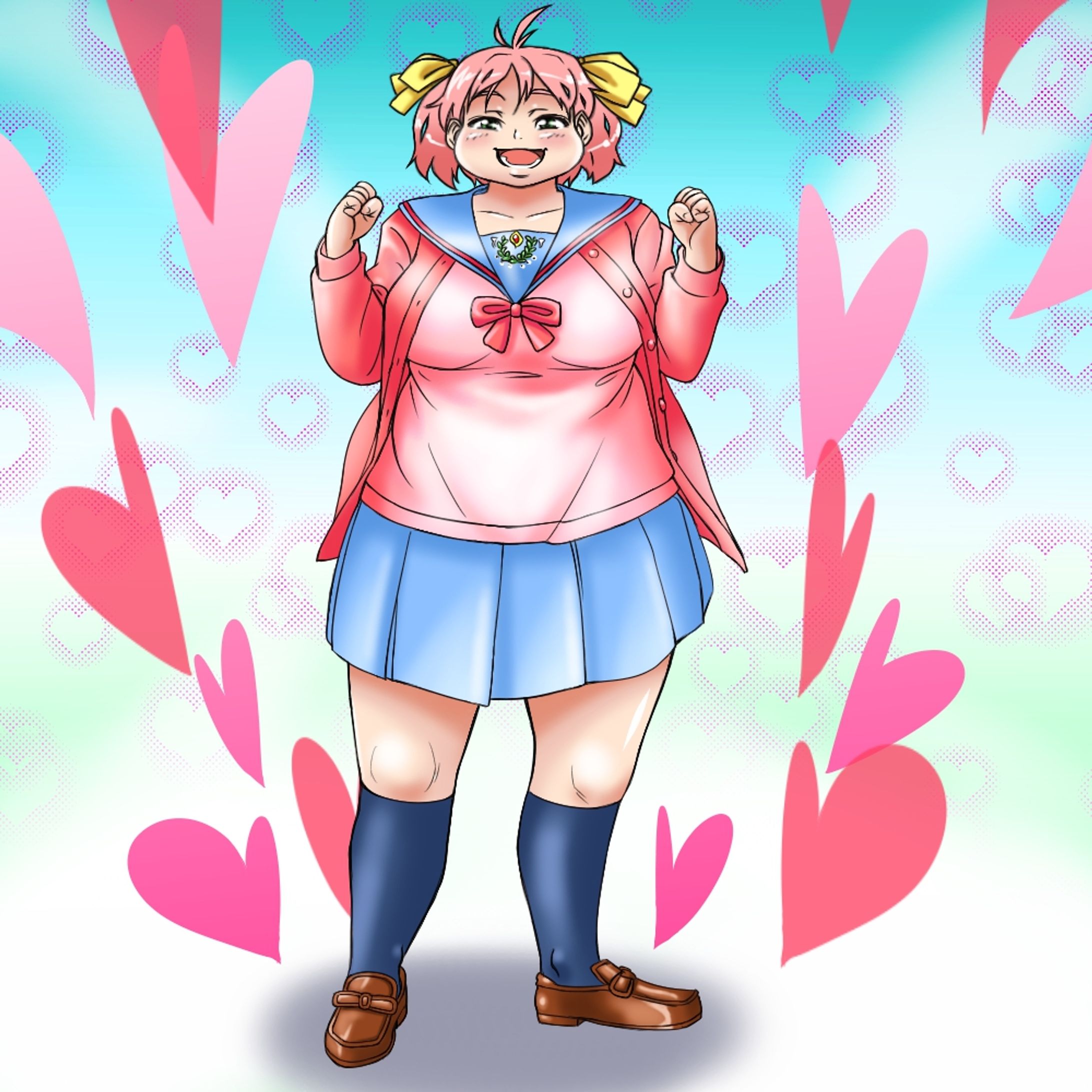 ぽっちゃりだって可愛いのだ☆-1