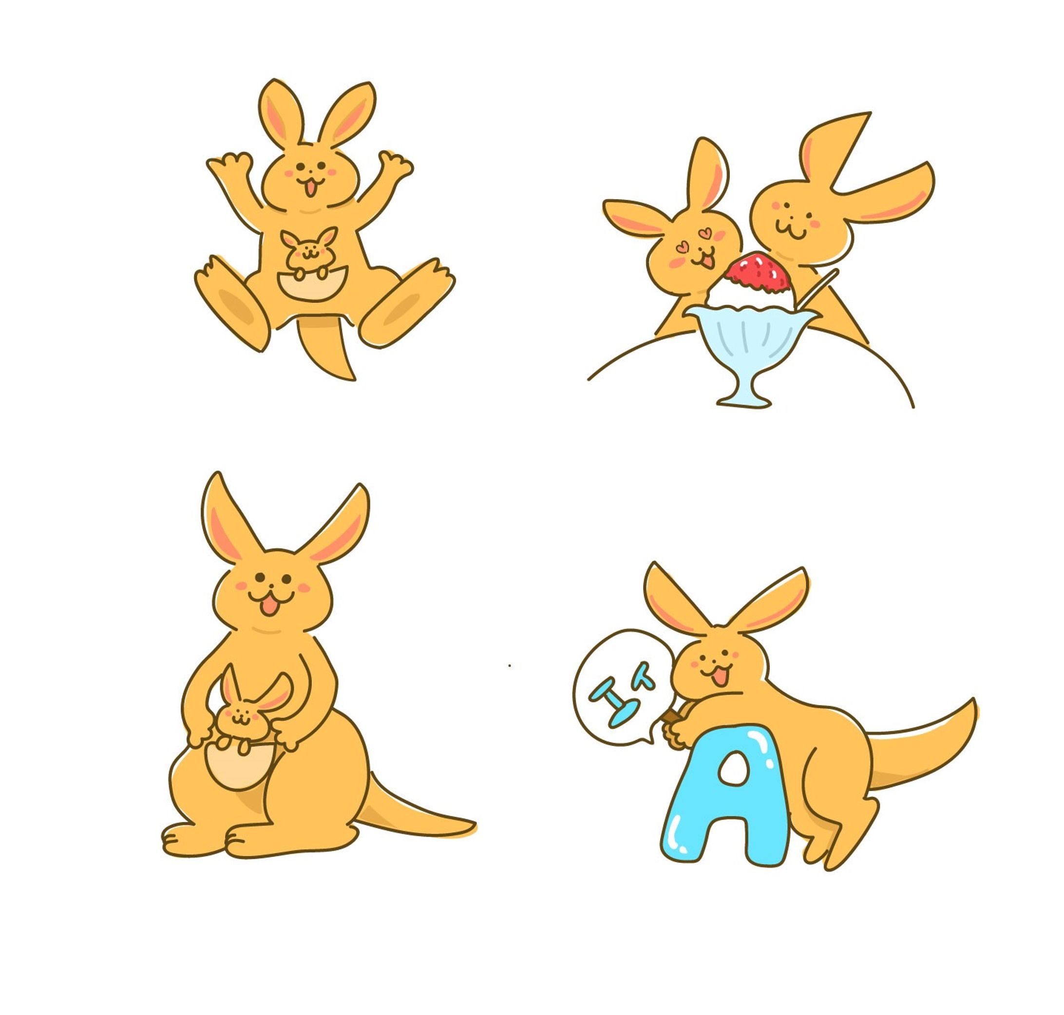 キッズ英会話教室/キャラクターイラスト-1