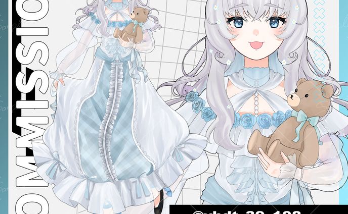 縫白テディ様立ち絵
