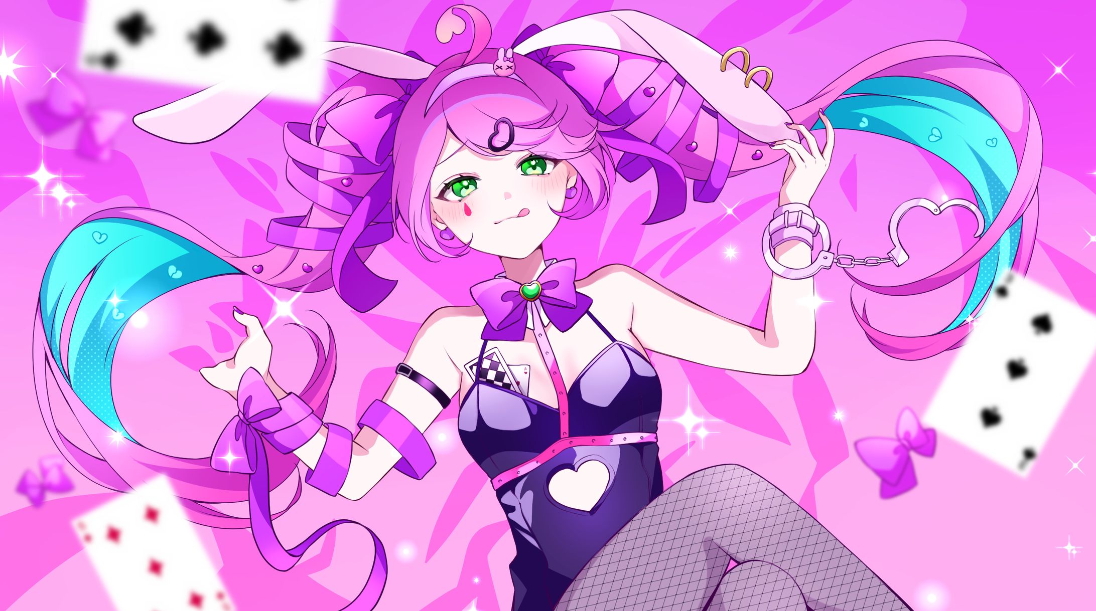 リリぴ様　「ラビットホール」　歌ってみた動画用イラスト-1