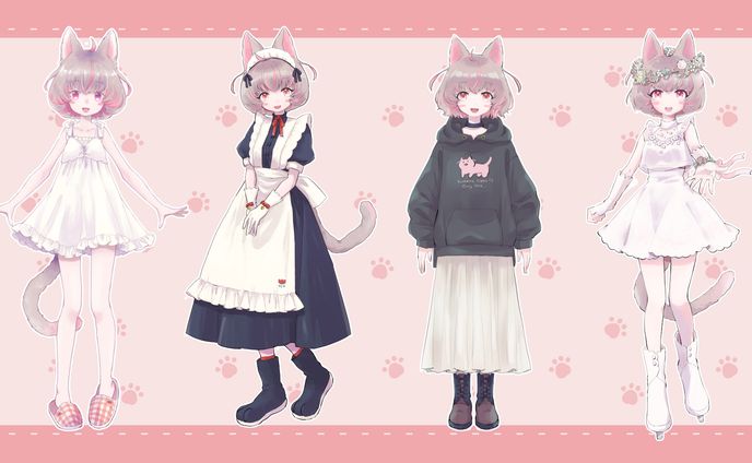 【オリジナル】立ち絵各種