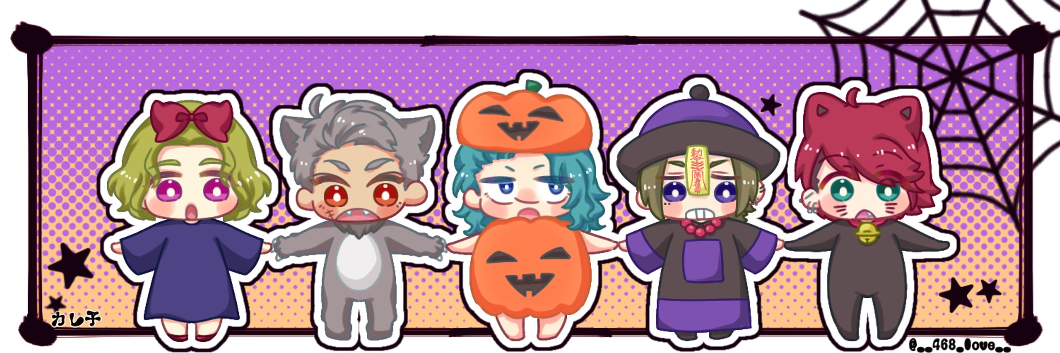 ハロウィンイラスト-1