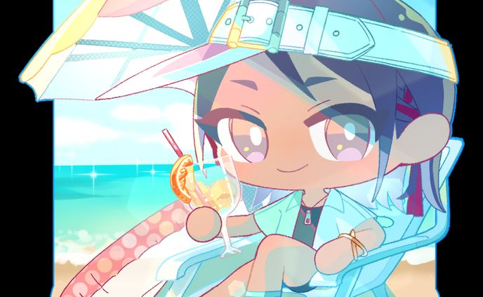 【オリジナル】OCミニキャラ(海)