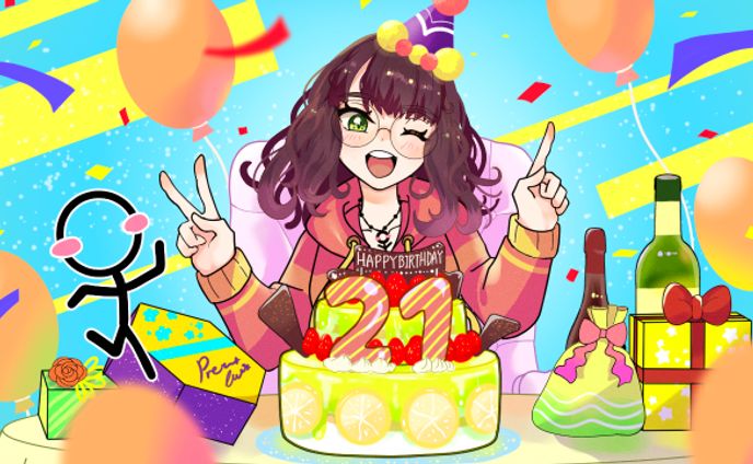 Blueレイ様 お誕生日サムネ