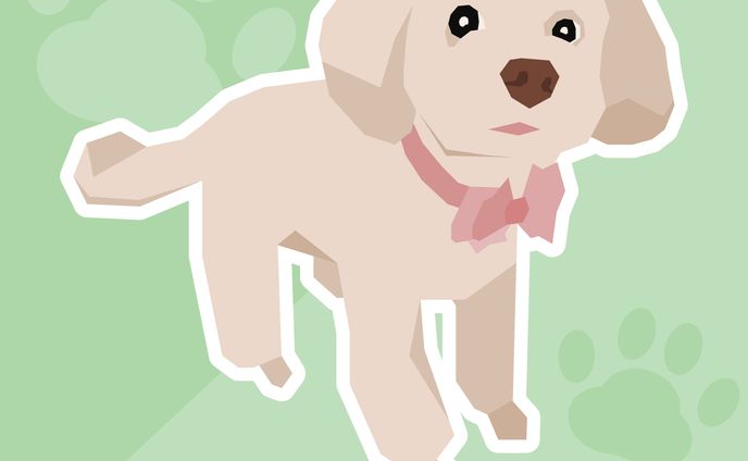 実家のペットのイラスト