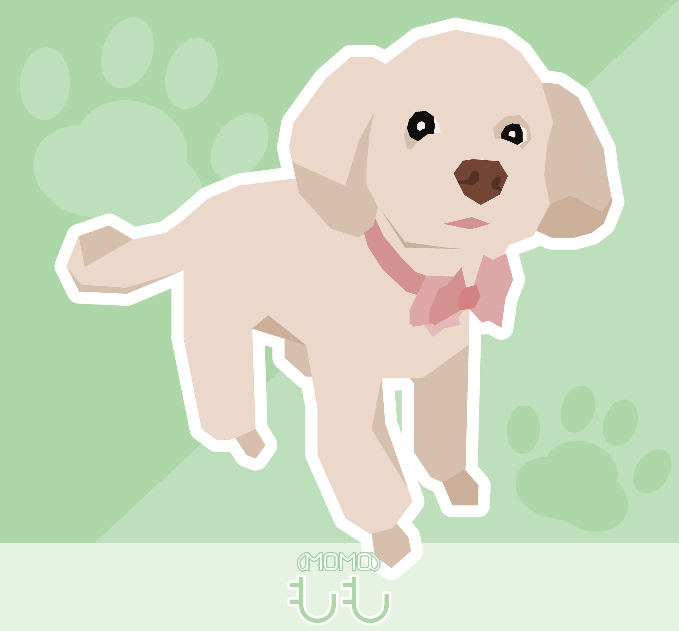 実家のペットのイラスト-1