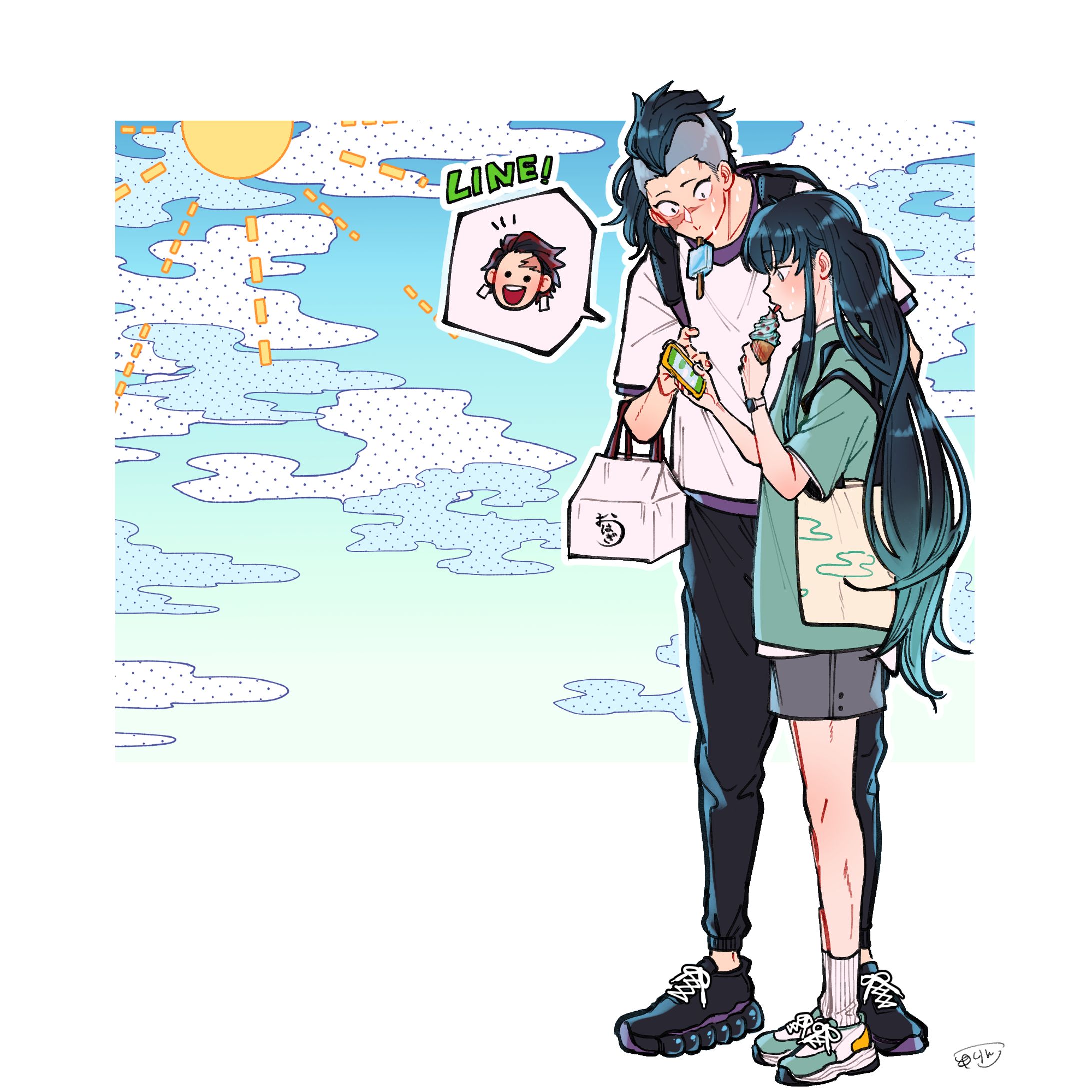 イラスト(二次創作)