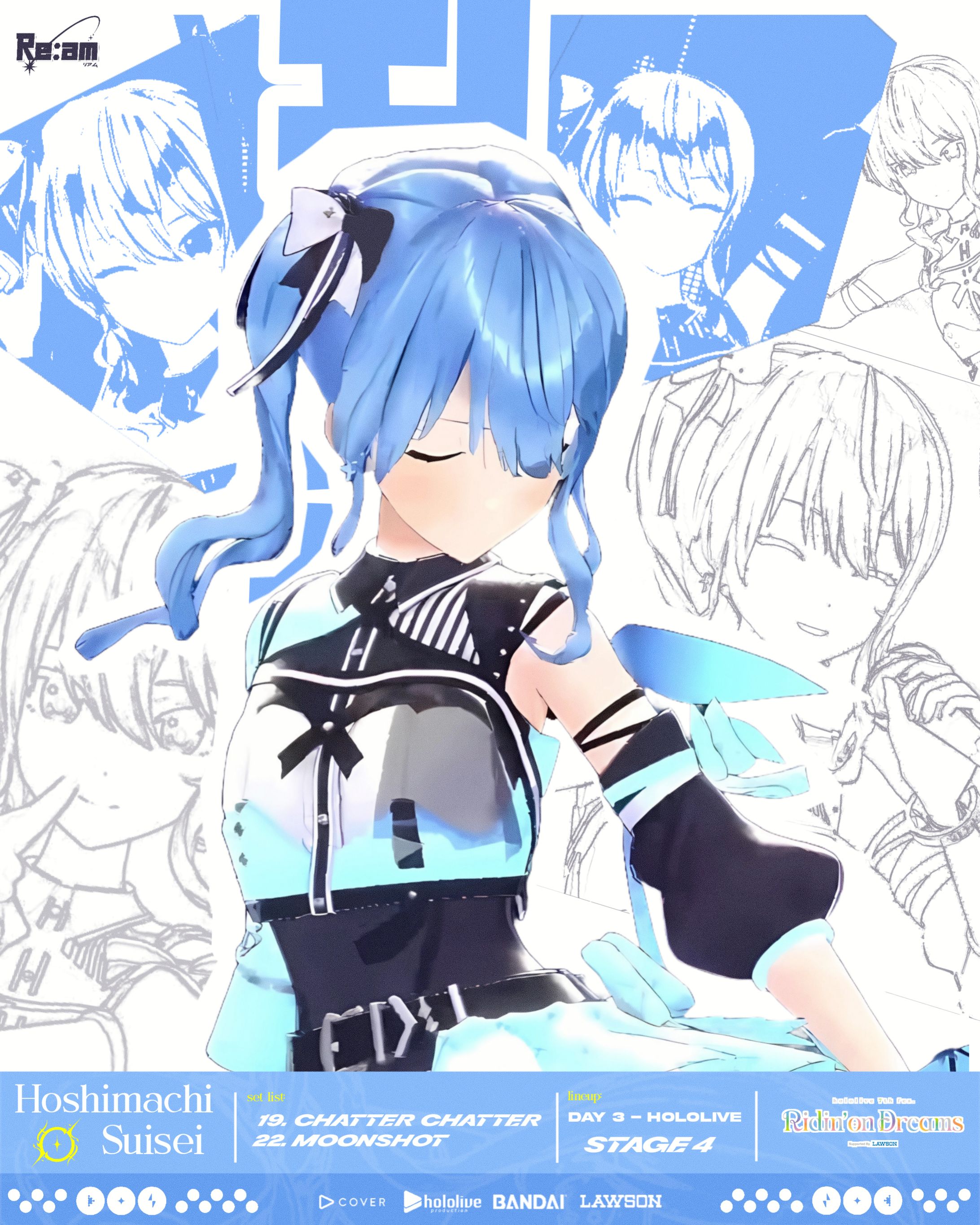 Hoshimachi Suisei| hololive 7th fes. Ridin’on Dreams-1