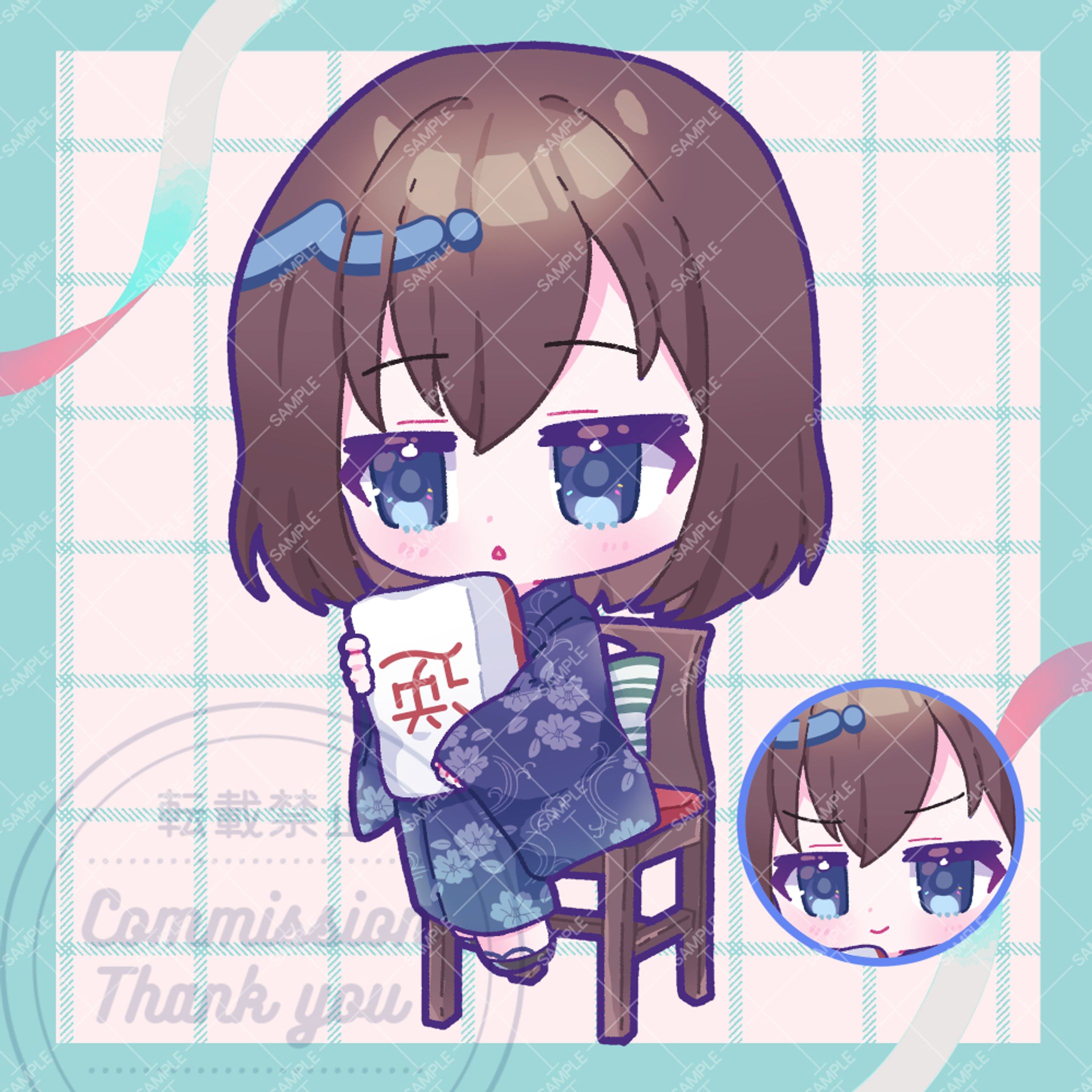 個人様ご依頼SDイラスト-1