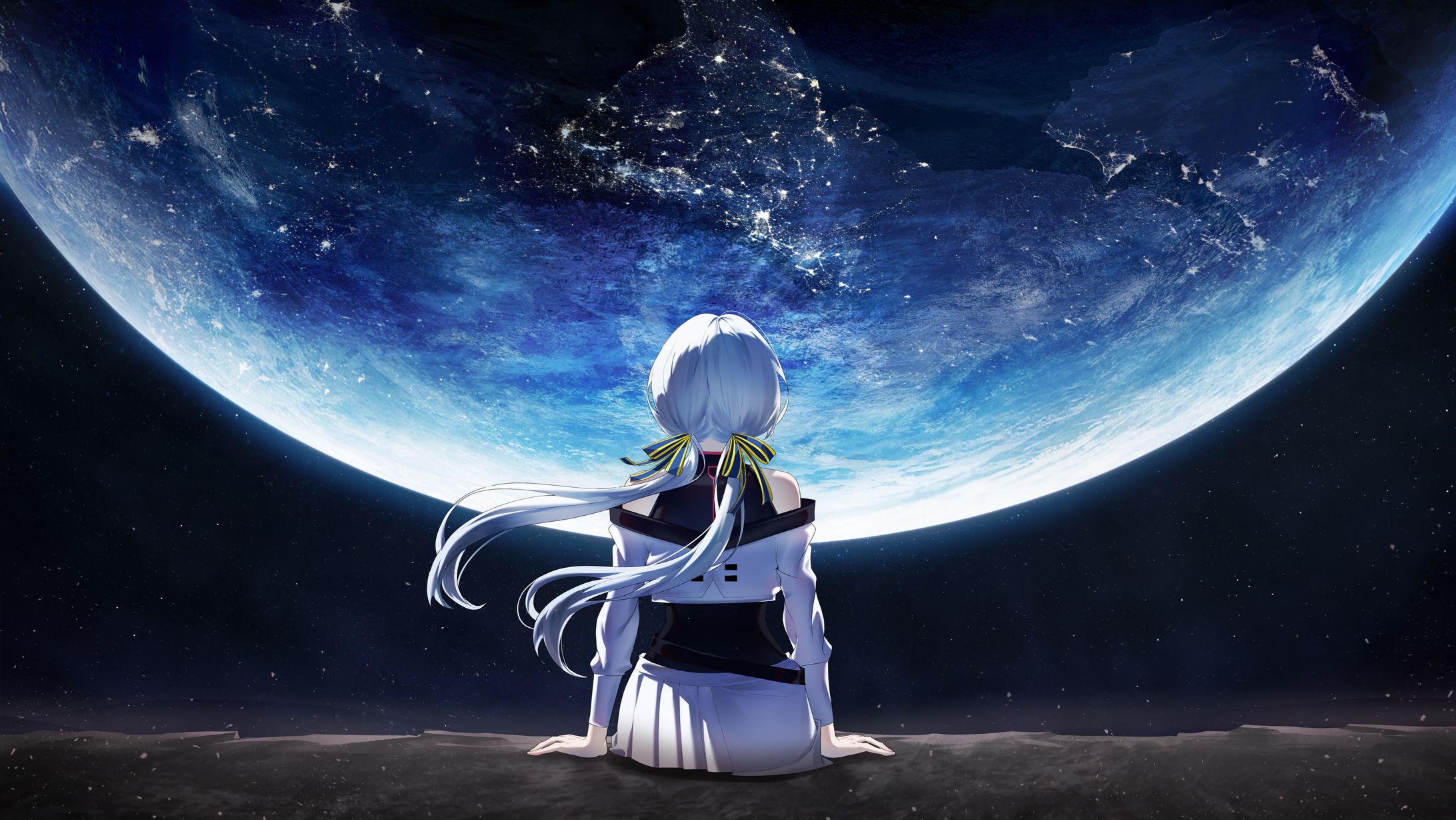 𝗣𝗩 𝗶𝗹𝗹𝘂𝘀𝘁 : 사이버펑크 엣지러너 OST - I Really Want to Stay at Your House -1