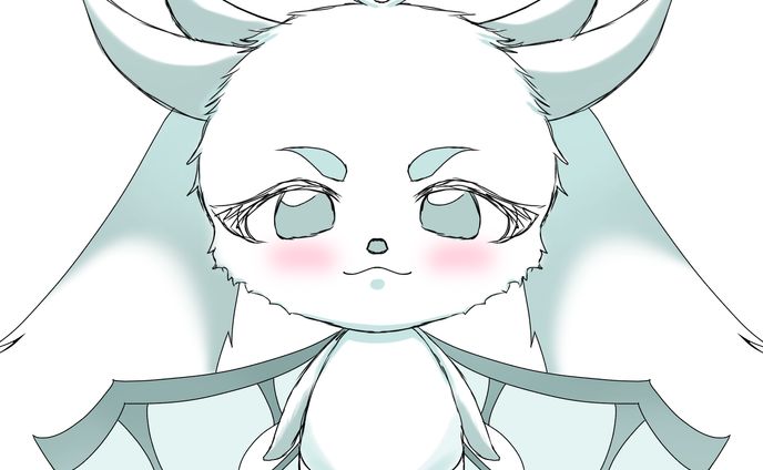 動物、人外の方のイラスト