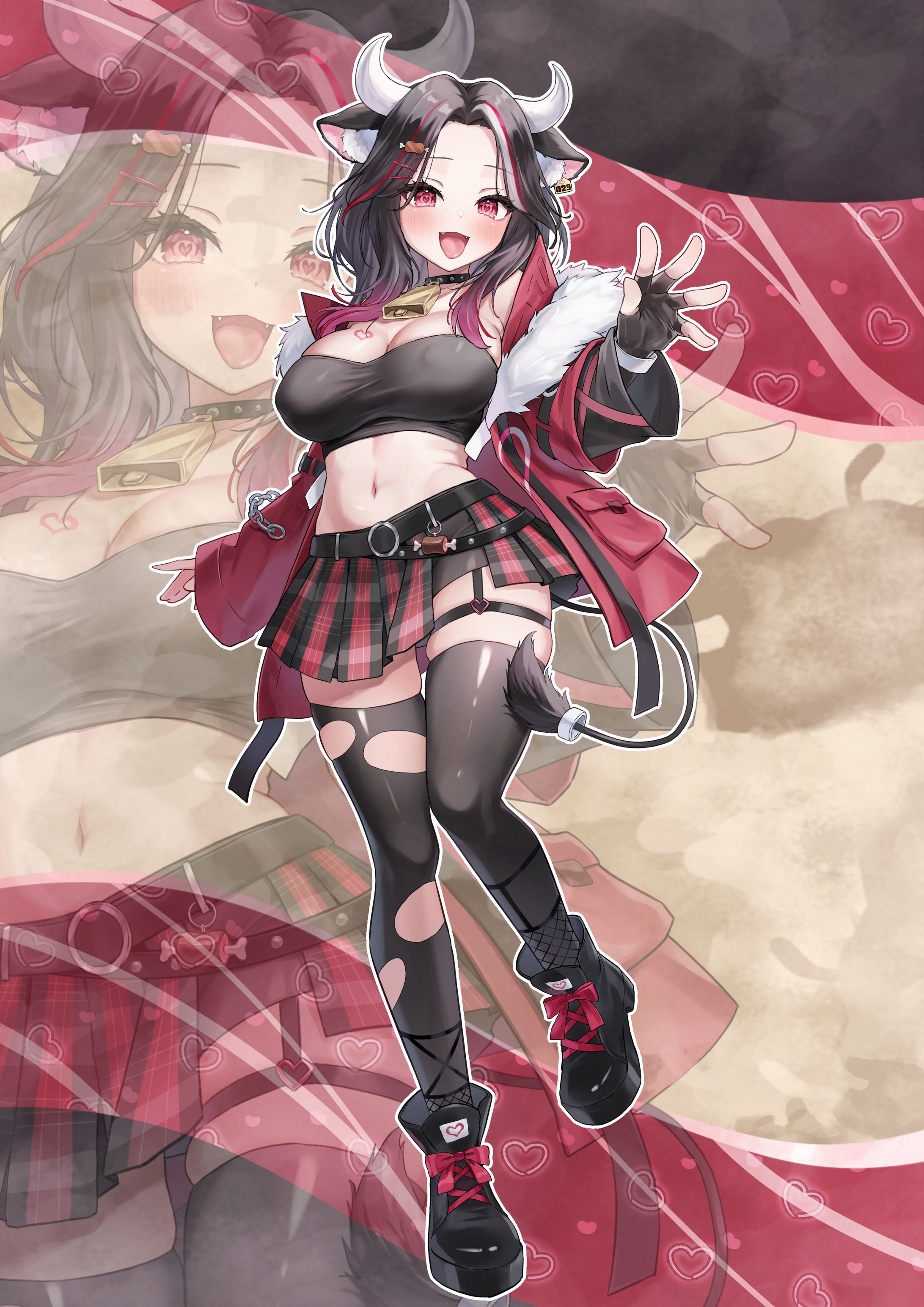 【Skeb】霜降いちぼ様　新髪型キービジュアル-1