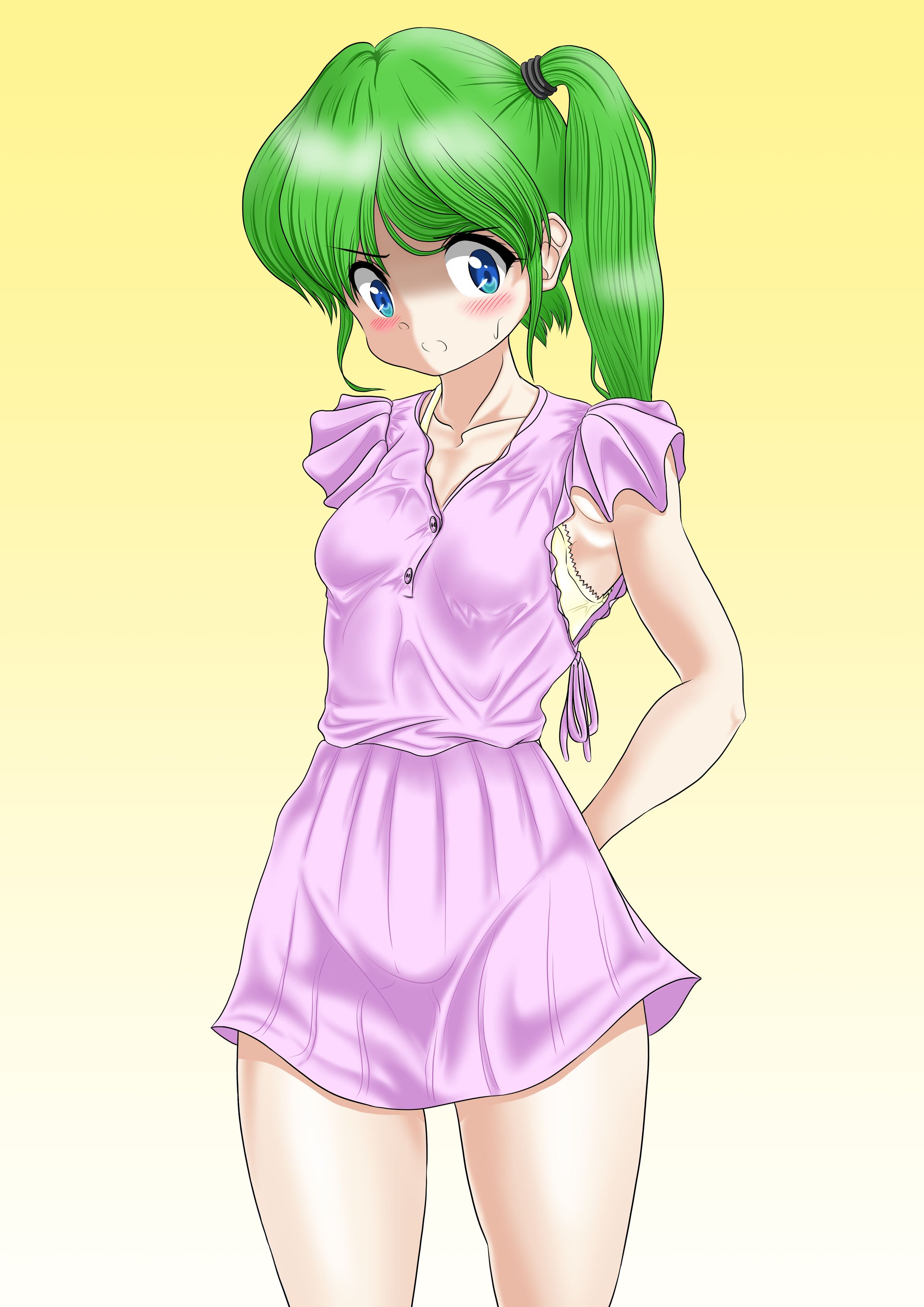 ノースリーブ少女の性癖-1