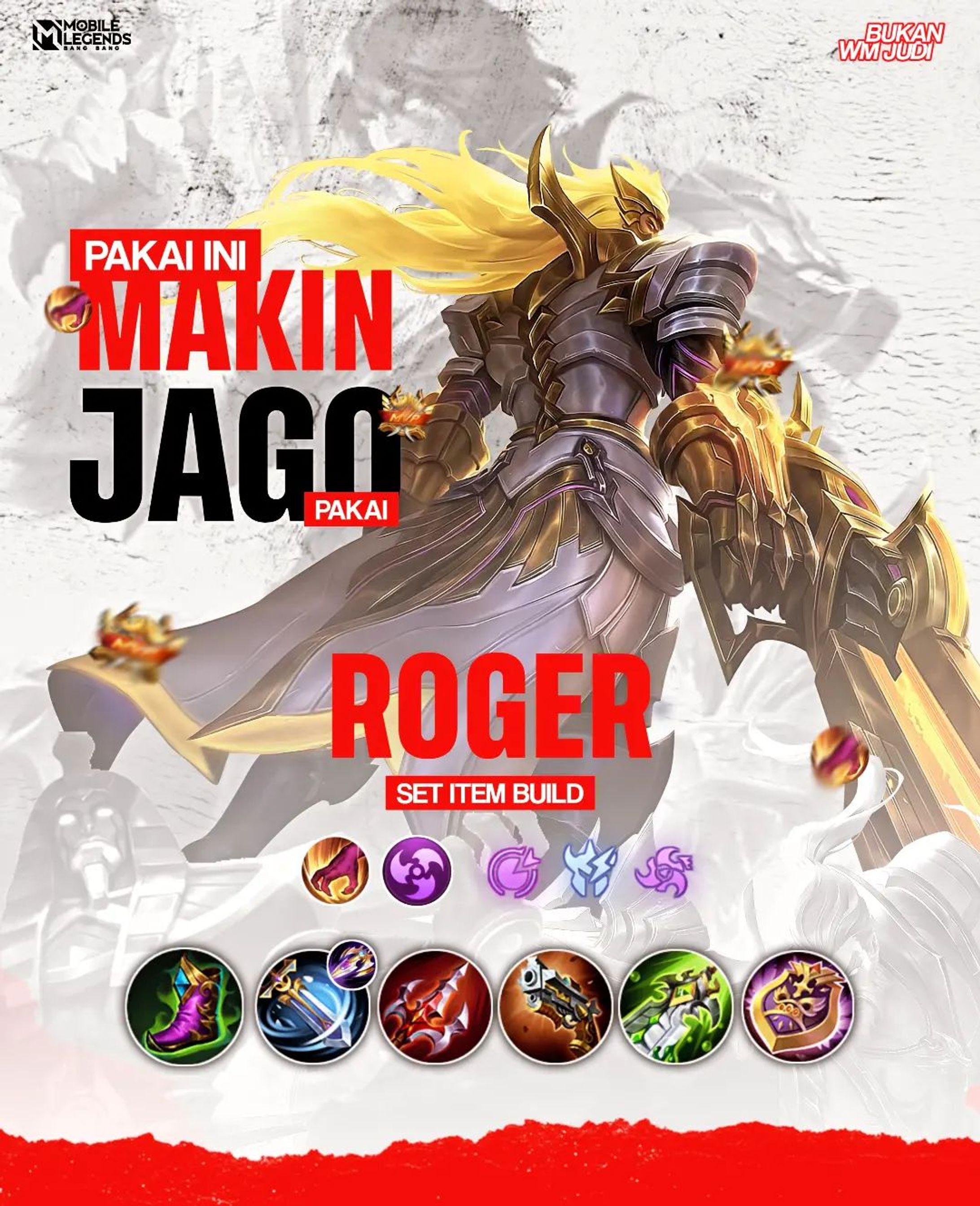 [ Poster ] Build and Item Roger -1
