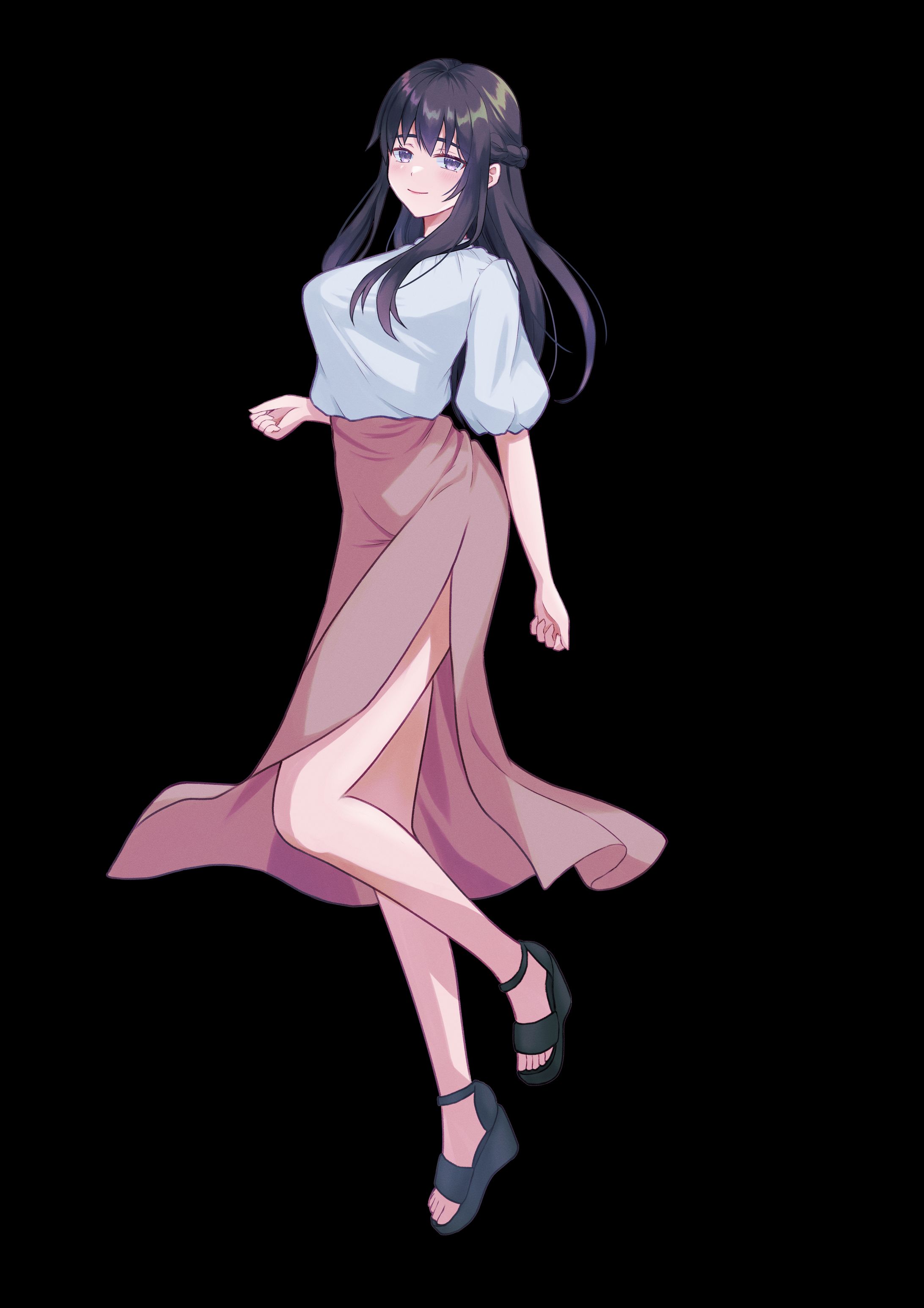 TRPG立ち絵イラスト＋衣装、表情差分-1