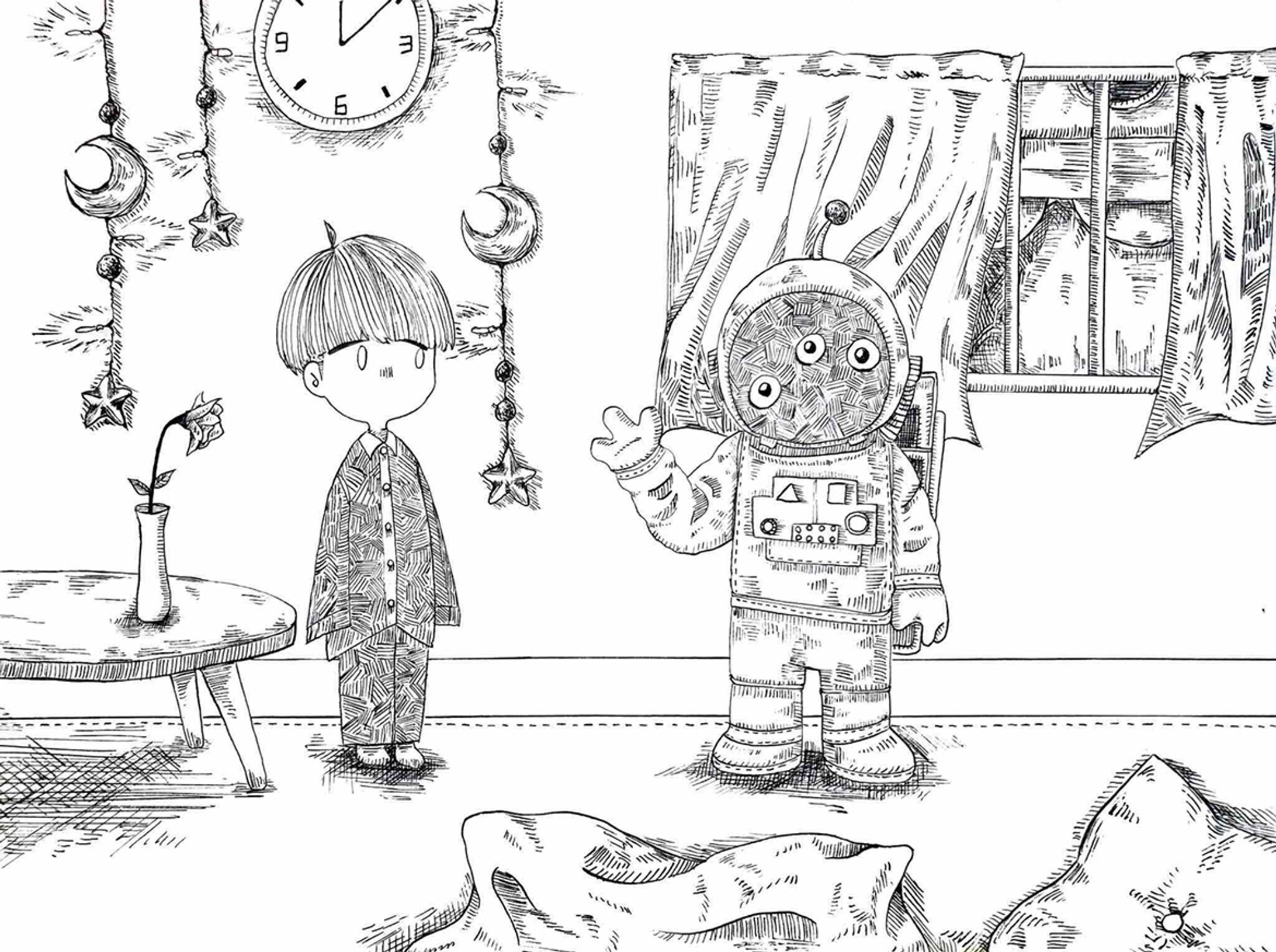 宇宙人はどっち？-1