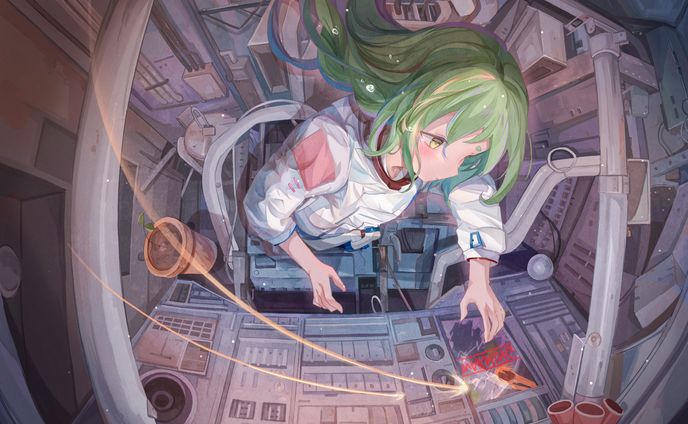 乘載著最後希望的少女