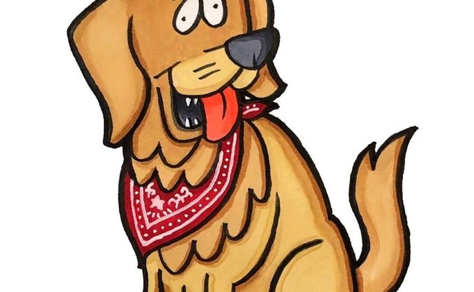 ゴールデンレトイッヌ。
#drawing  #illustration #art #artwork #dog #cartoon #goldenretriever #イラスト #落書き #イラストレーター #絵 #アート #犬 #犬イラスト #イッヌ #イッヌスタグラム #ゴールデンレトリバー #カートゥーン #イラストグラム