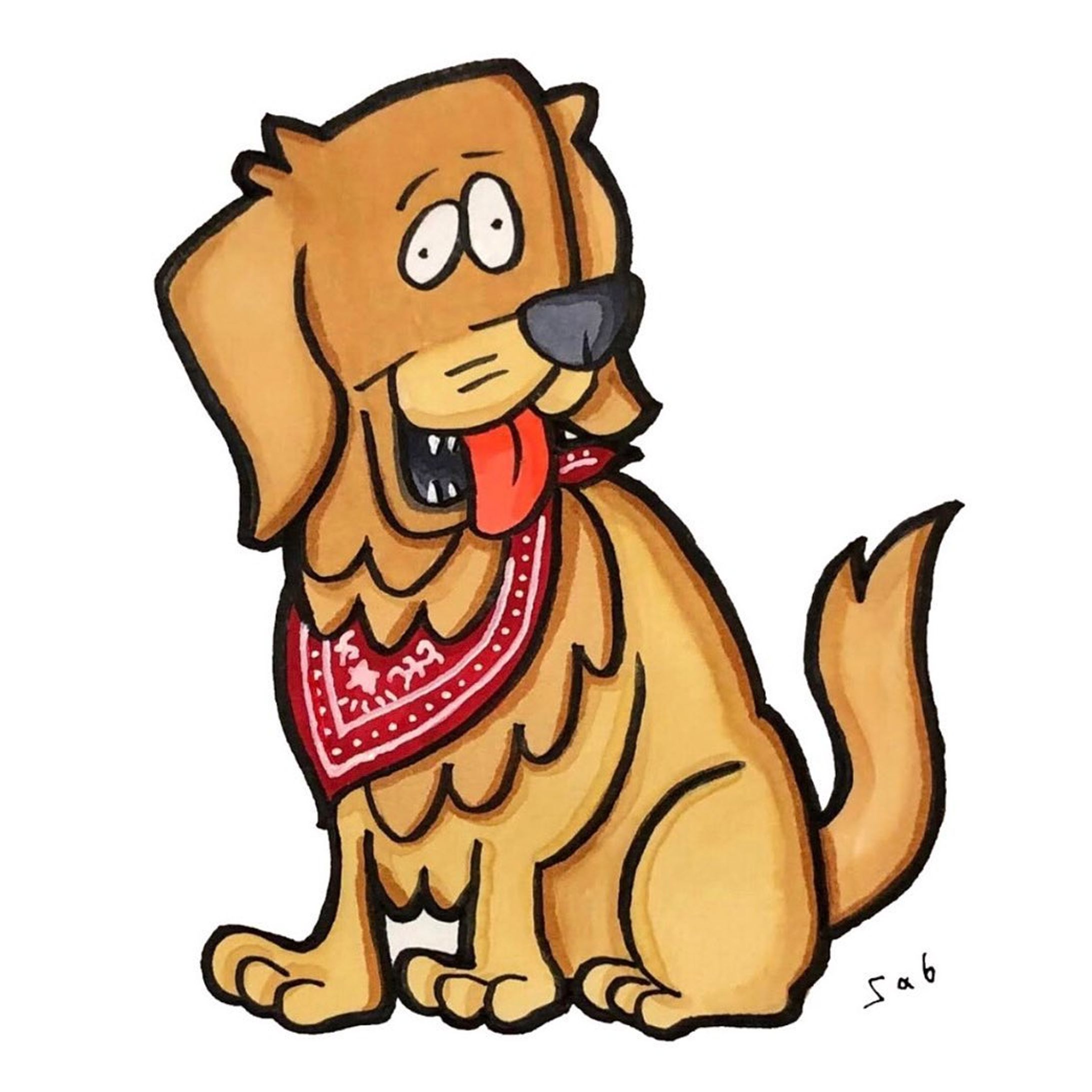 ゴールデンレトイッヌ。
#drawing  #illustration #art #artwork #dog #cartoon #goldenretriever #イラスト #落書き #イラストレーター #絵 #アート #犬 #犬イラスト #イッヌ #イッヌスタグラム #ゴールデンレトリバー #カートゥーン #イラストグラム-1