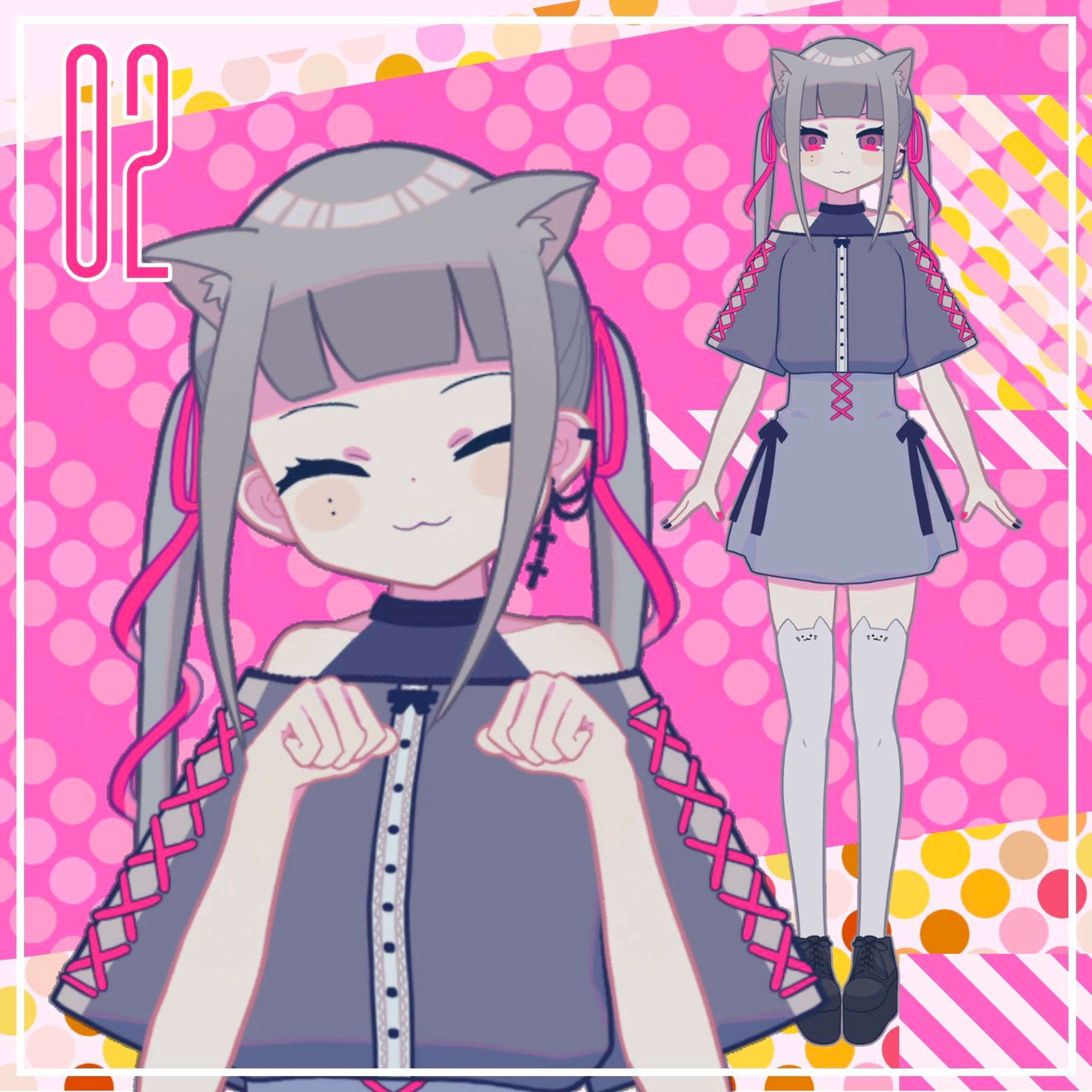 Live2D販売モデル-1