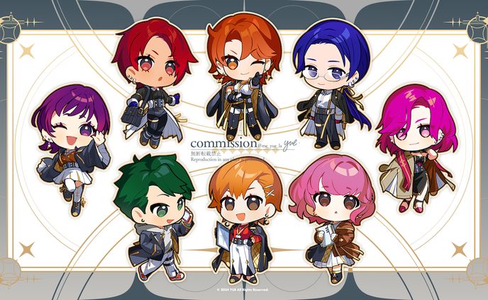 【個人様】OCミニキャラクターのPC/携帯壁紙