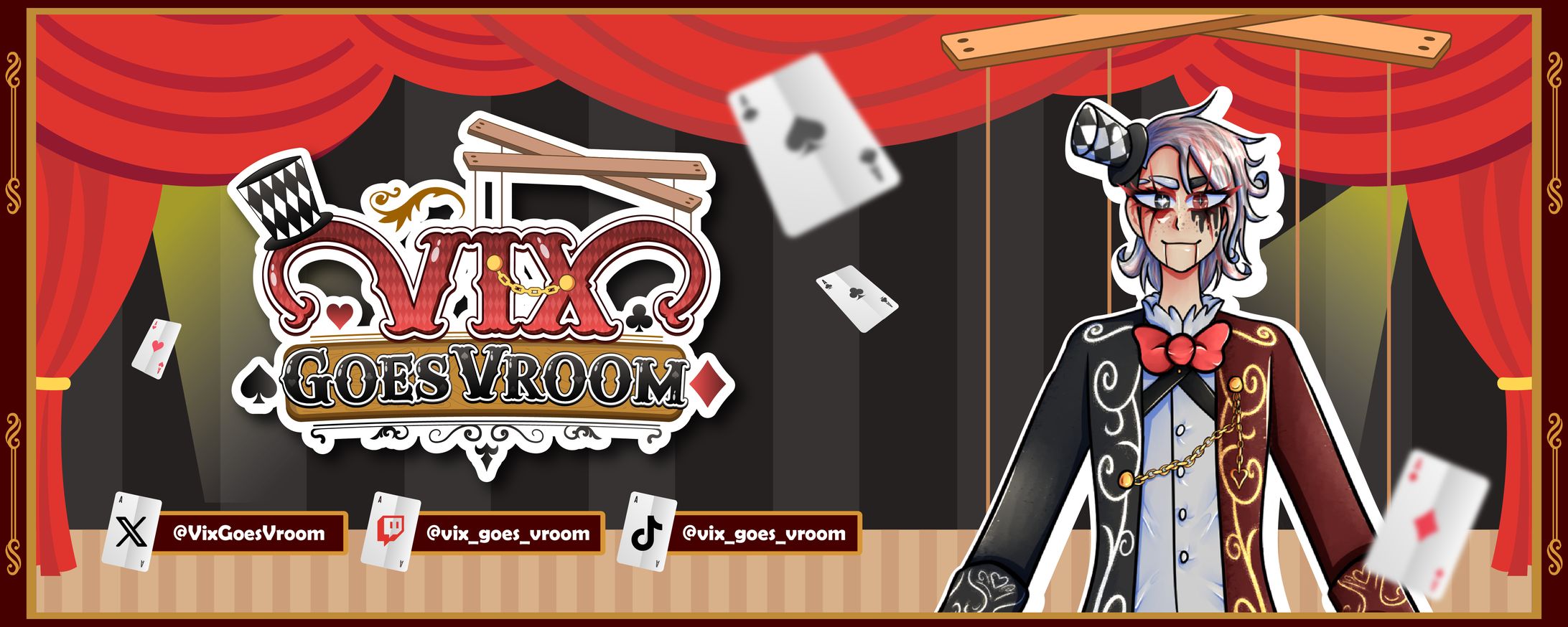 Vix Goes Vroom Banner -1