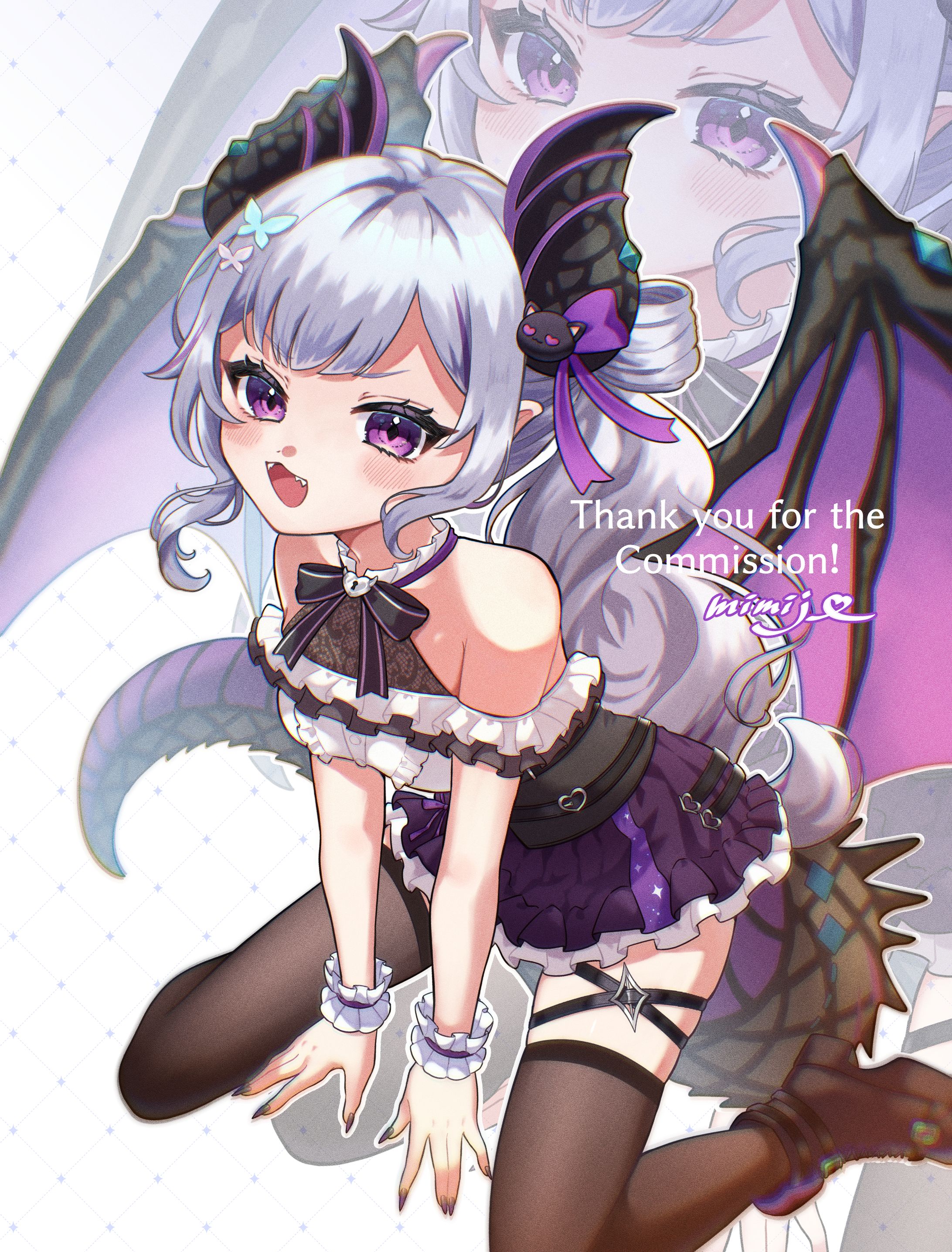 Vtuber様 サムネイル・グッズイラスト制作-1