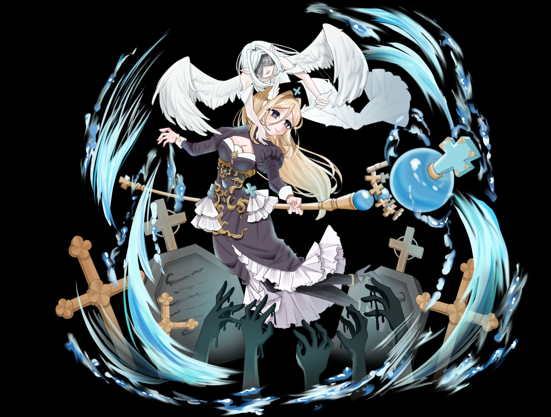 ゲームキャラクターデザイン【ナイチンゲール】-1