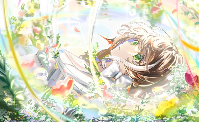 明透　カバーソングイラスト「Feelin’ Go (o) d 」