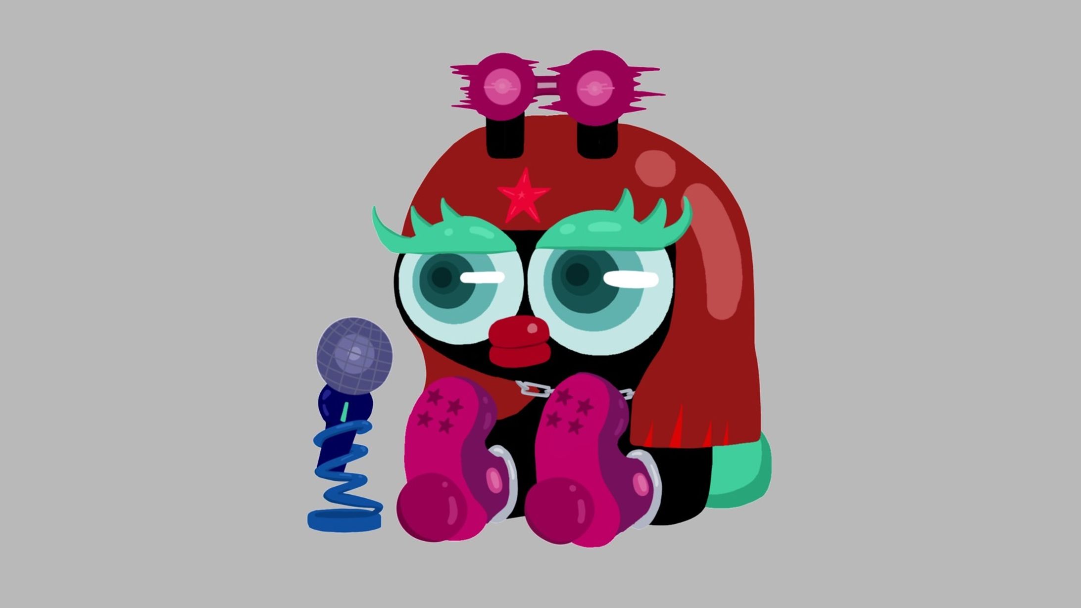 ASCA 公式キャラクター「アスゴン」デザイン-1