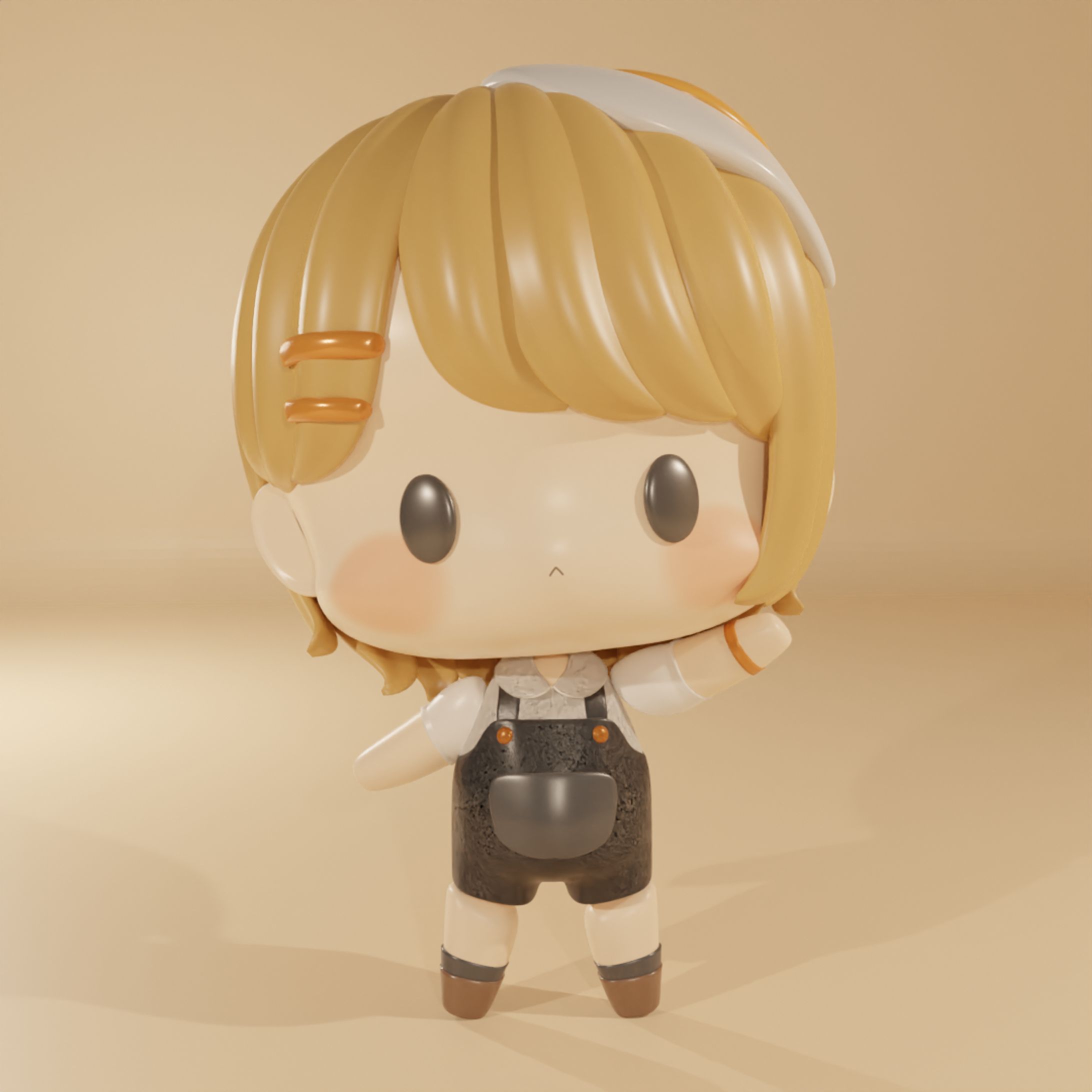 【たまごかけさん】3Dマスコット【配信者さん】-1