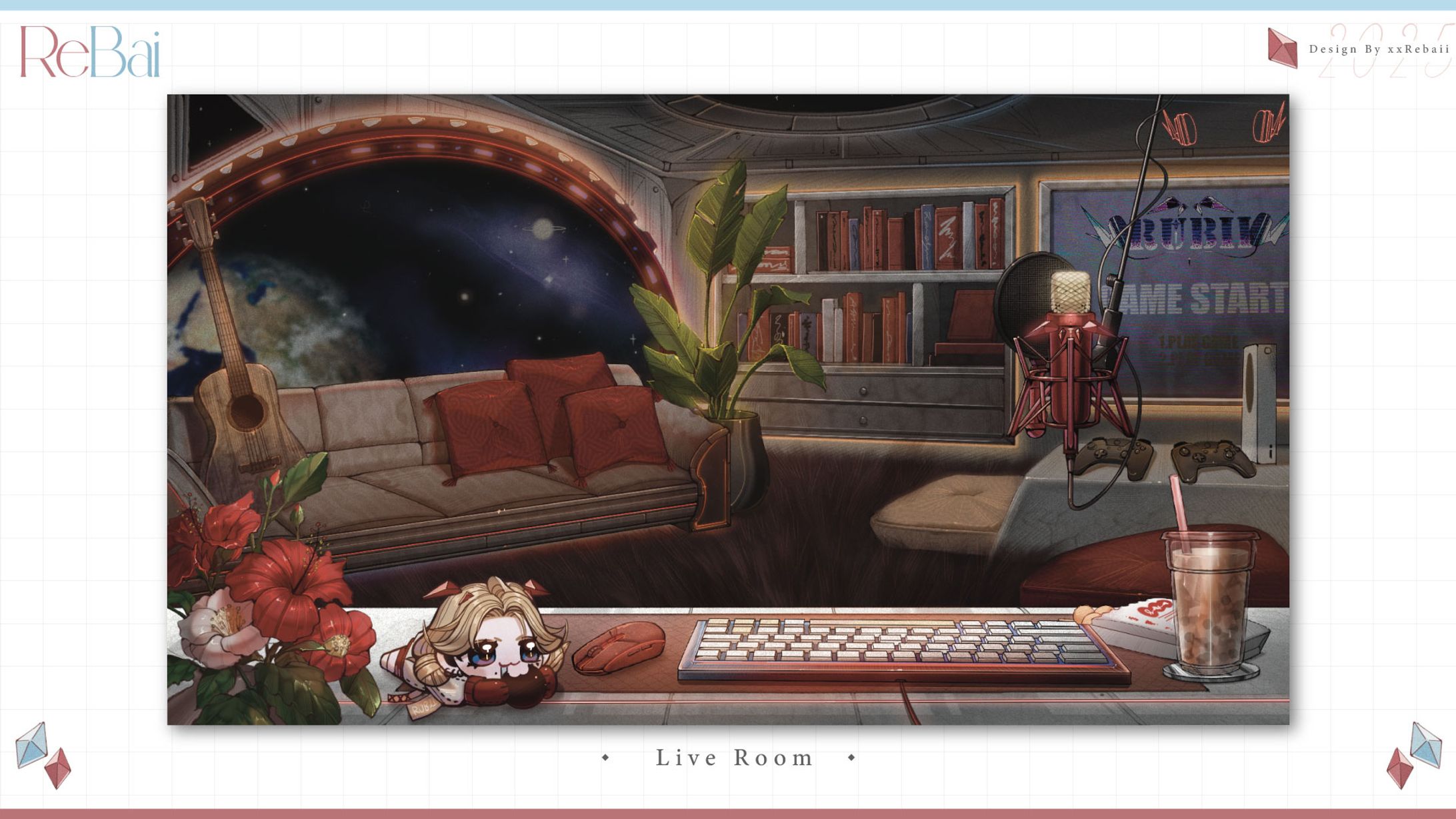 Live Room┊科技少女太空艙-1