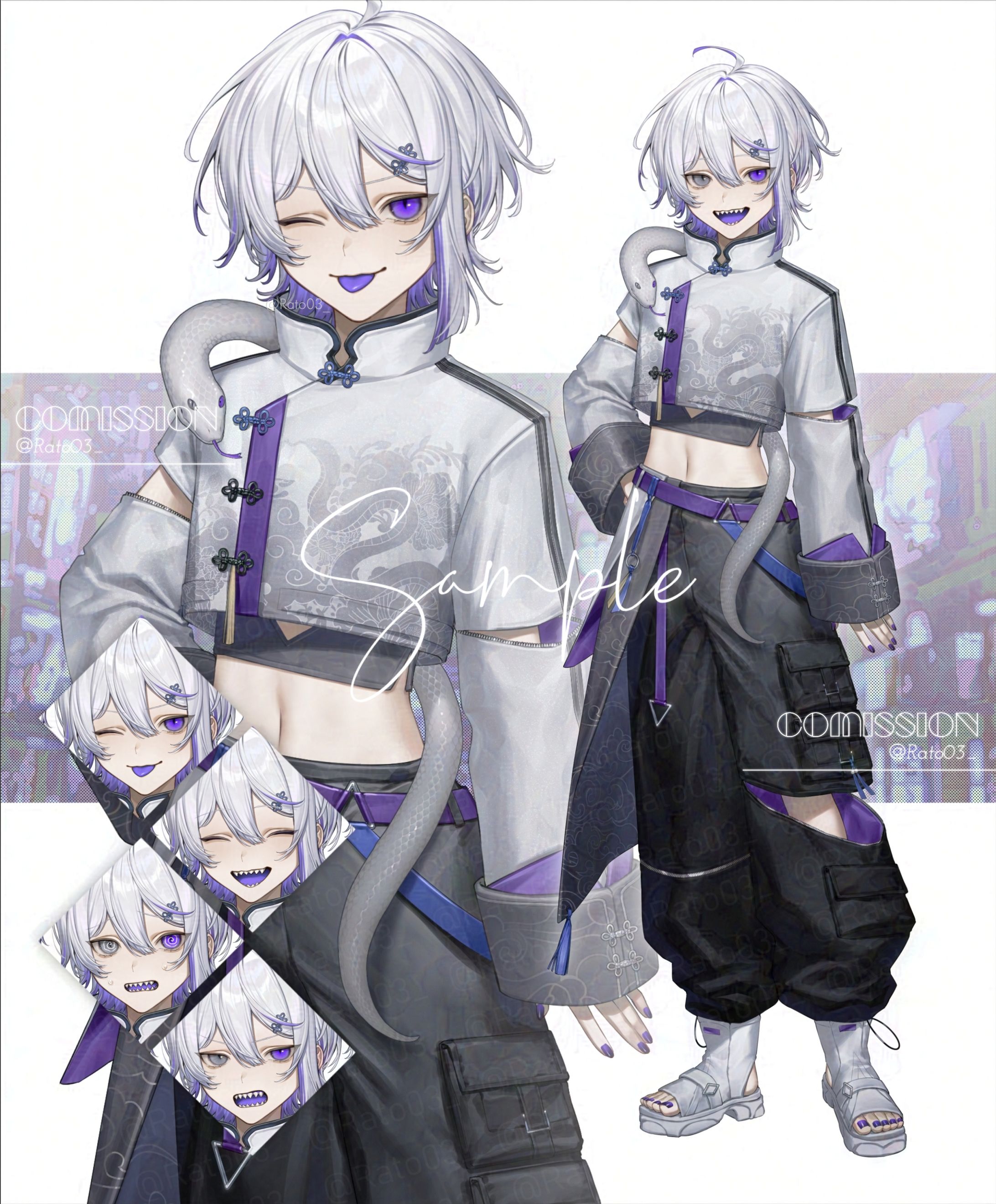 Vライバー立ち絵・デザイン-1