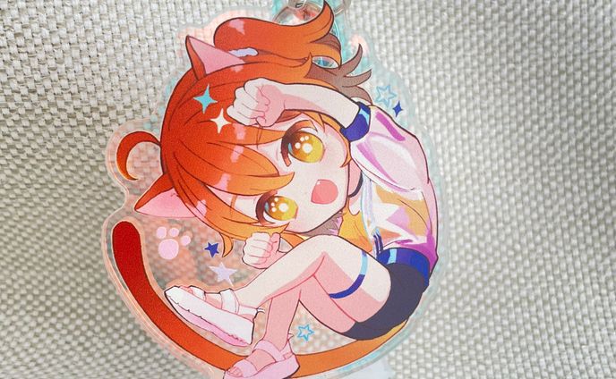 アクリルキーホルダー