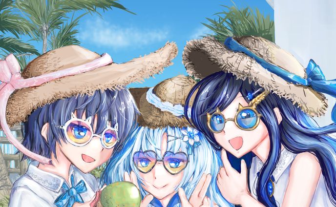 真夏の浮かれブルー