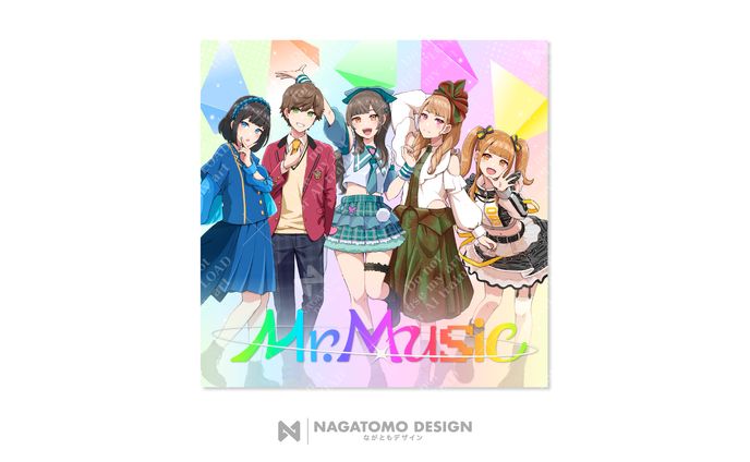 Imgramox Music様 『Mr.Music』歌ってみたMV ジャケットデザイン