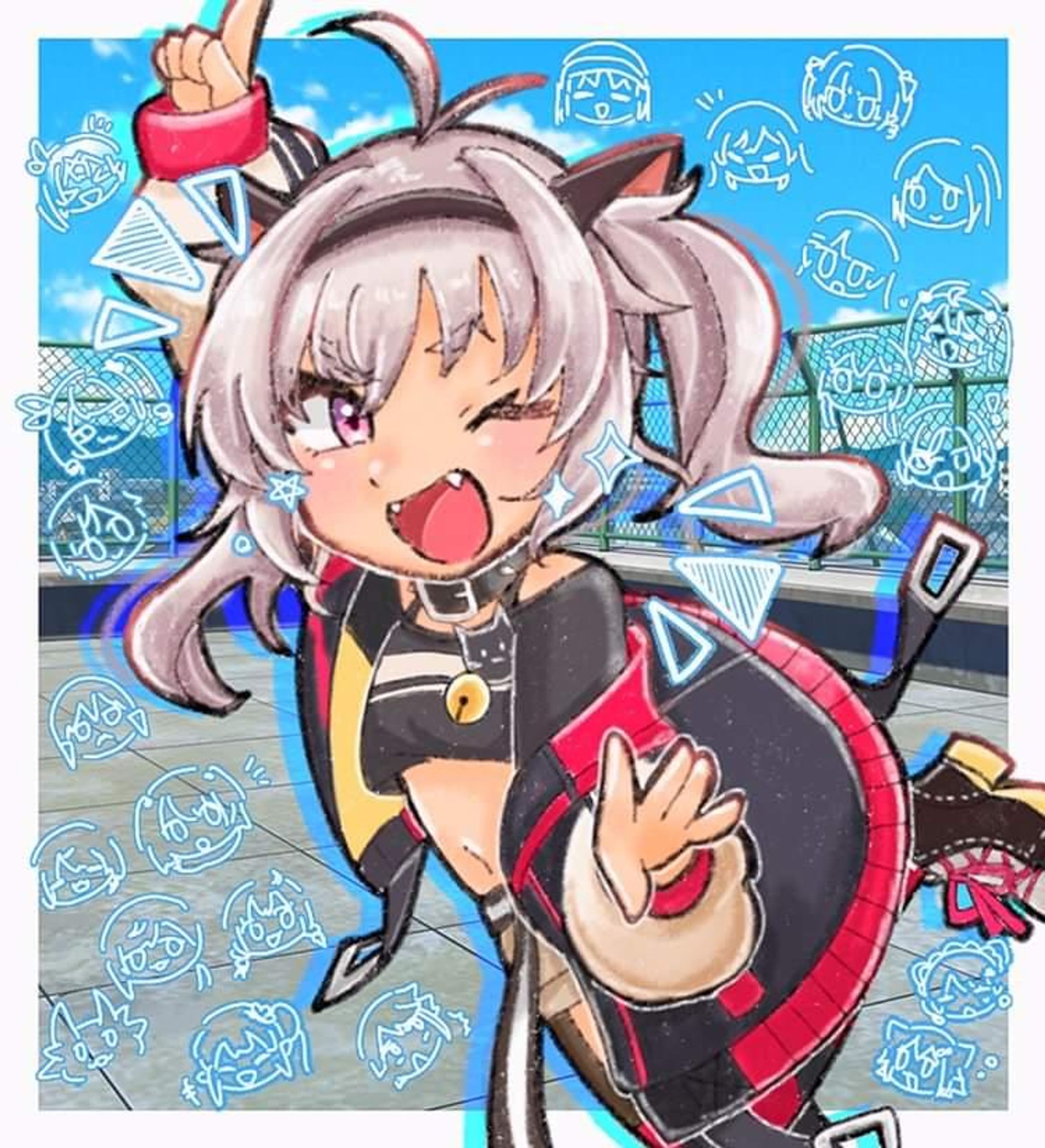 【二次創作】過去絵-1