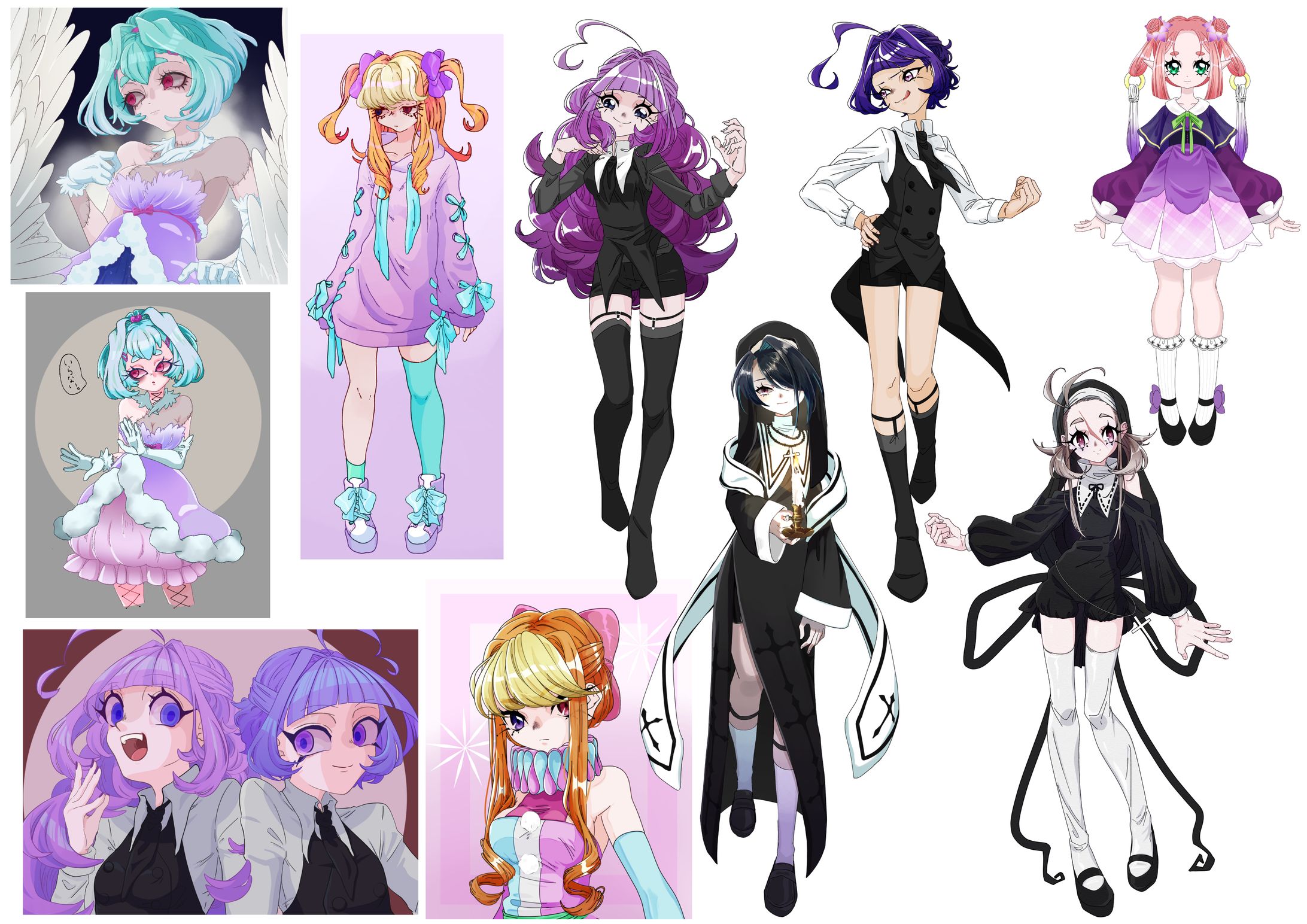 一次創作イラストまとめ-1