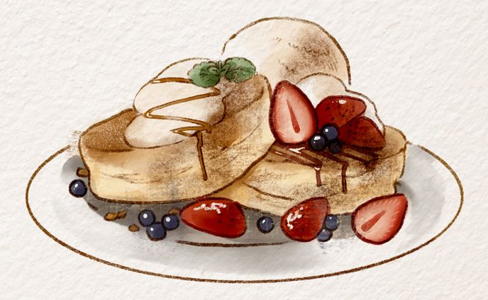 食べ物イラストサンプル