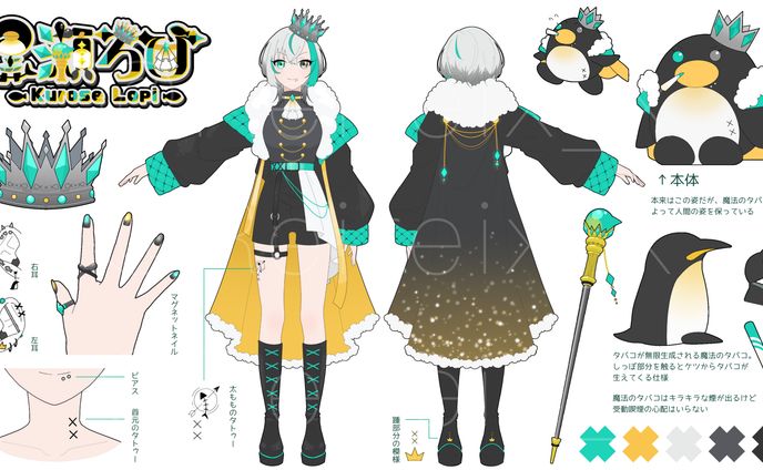黒瀬ろぴ様 「新ビジュアル」