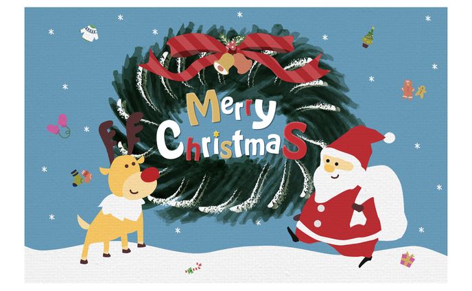クリスマスカード／2021