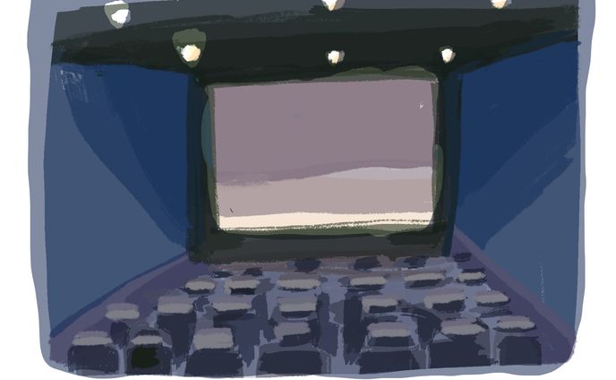 映画館イラスト