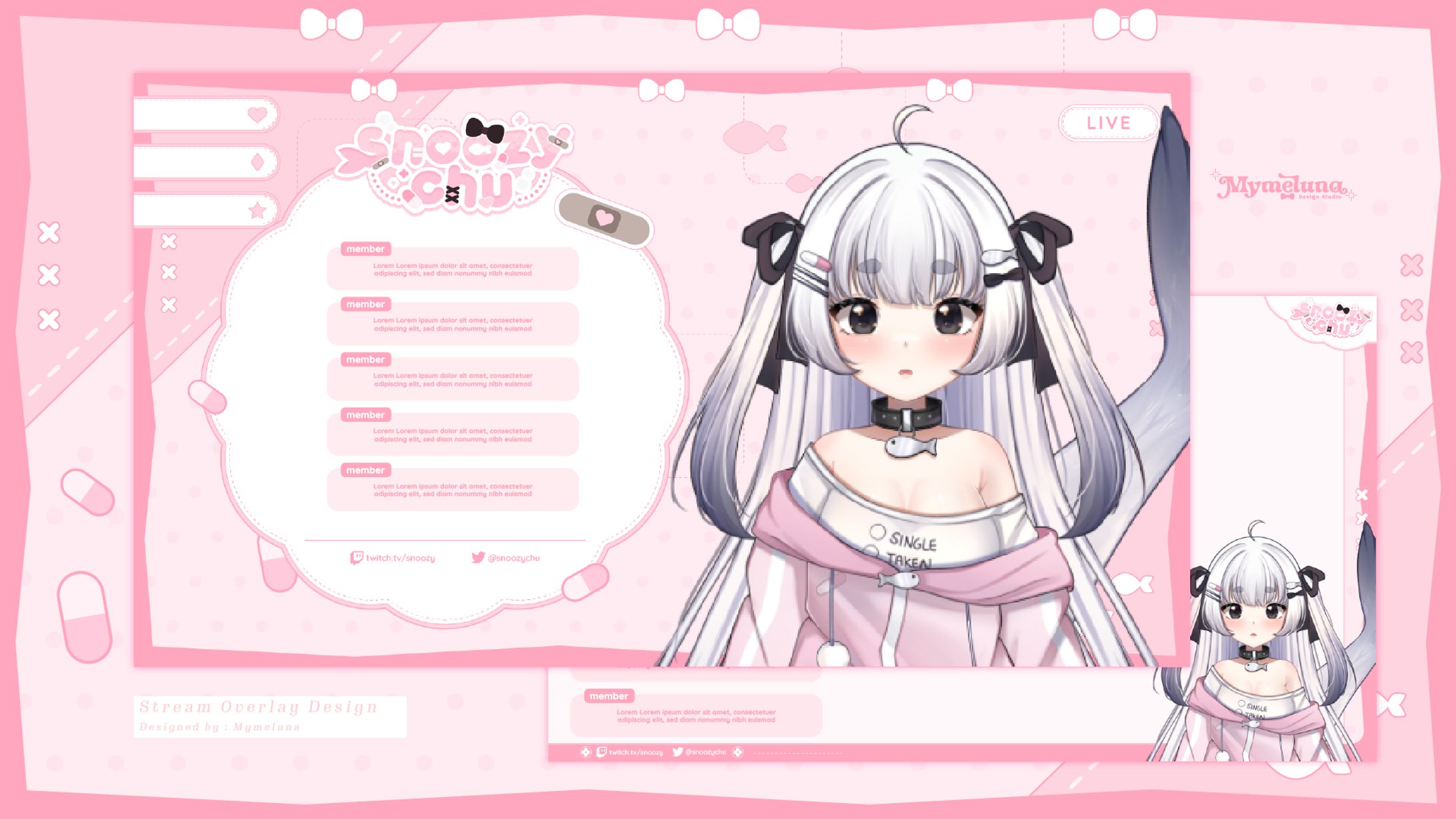 Snoozy Stream Overlay -1