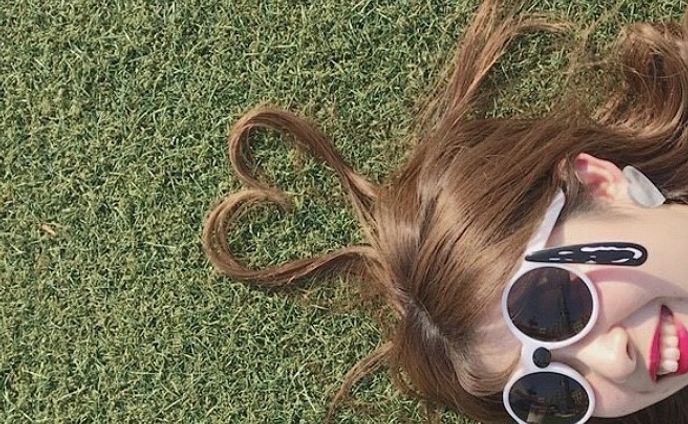 heart hair